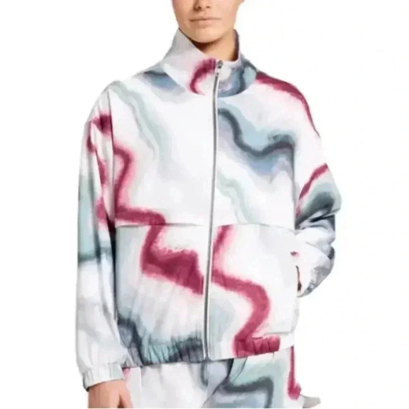 NWT CALIA Carrie Underwood Jacket Womens Full Zip Lined Multicolor Small​ - Picture 1 of 8